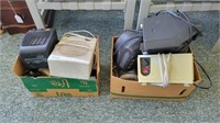 (2) boxes of space heaters