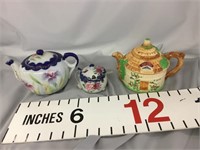 Teapots made in Japan and bonus piece
