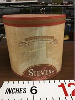 Man’s Stevens hat box