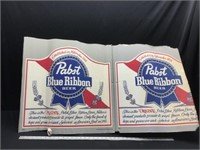 Pabst Blue Ribbon Beer paper banner