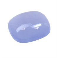 Natural 8.5ct  American Blue Cushion Chalcedony
