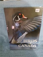 BIRDS OF CANADA HARDCOVER BOOK 10.5X14 INCHES