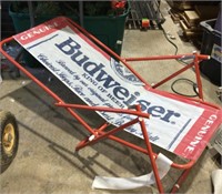Budweiser folding beach chair