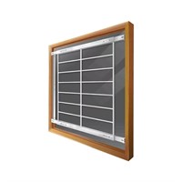 $250 62" to 74" W Fixed Window Bar