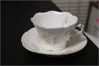 An Antique Weimar, Germany Cup and Saucer