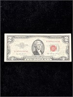 1953 $2 Red Seal Note