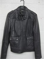 DKNY Women's Plum Leather Jacket