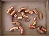 Assorted Copper Pipe Fittings