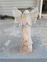Angel Statue Plastic Has Cracks
