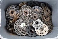 Lot of different speed cluster gears