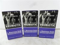 Lot of 3 PuraThrive Micelle Liposomal Probiotic