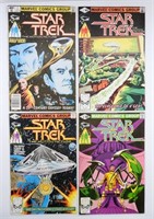 STAR TREK #1-3 & #8 MARVEL COMIC BOOKS