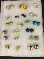 19 Pairs of Quality Clip-On Earrings