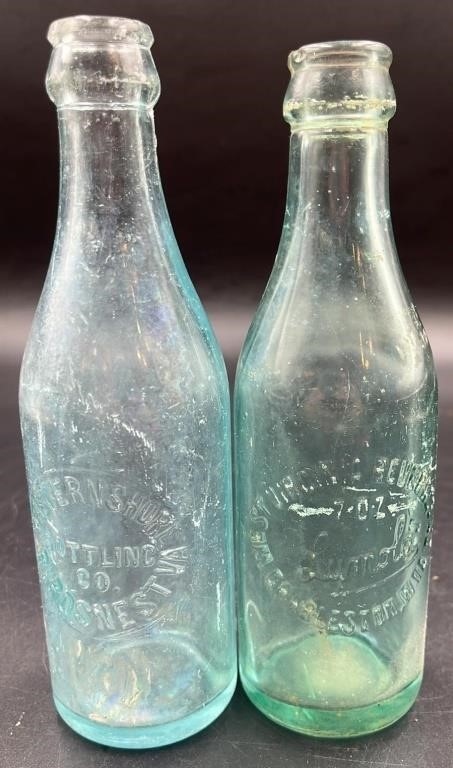 2 Antique Va & WVa Bottling Works Bottles
