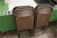 Set of 6 Samsonite Folding Chairs