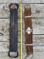 2 WESTERN CINCH STRAPS