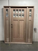 36 x 80 solid mahogany exterior door