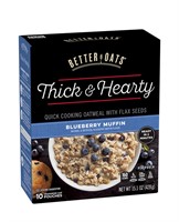 Better Oats Thick & Hearty Blueberry Muffin