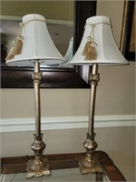 Pair of Tall Decorative Lamps