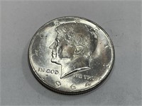 1964 BU Grade Kennedy Half Dollar