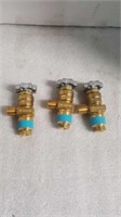 3 Forklift Propane Tank Service Valves