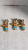 3 Forklift Propane Tank Service Valves