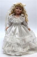 Brides Porcelain Doll 15"