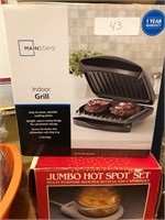 Indoor Grill and Jumbo Hot Spot Set