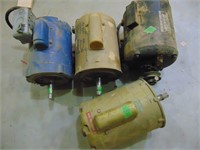 Four Electric Motors - Untested