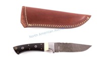 CFK Custom Forged Damascus Buffalo Horn Knife