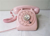 Vintage Automatic Electric Pink Telephone