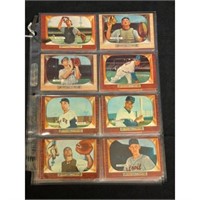 (24)1955 Bowman Baseball Cards Nice Condition