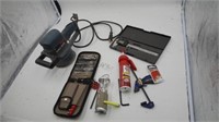 Bosch 3238 DVS Sander, toolkit, micrometer, Irwin