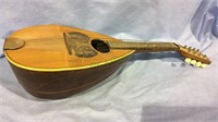 Antique Stella mandolin ,  ice wood, slight split