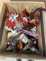 Box lot of Decorative Birds. No Shipping