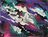 "Electric Storm"16"x20"Original Painting-Antanenka