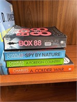 4 Books by Charles Cumming (back room)