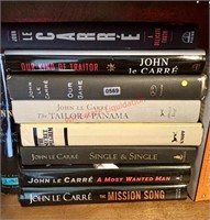 8 Books by John Le Carré (back room)