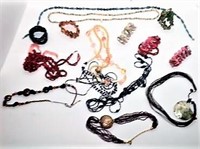 Assorted Bead & Shell Theme Necklaces