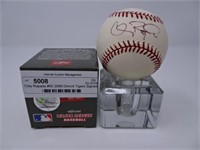 Clay Rapada Autographed Baseball