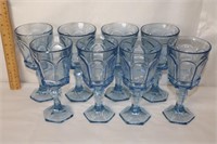 Set of 8 Vtg Fostoria Glassware