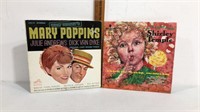 Disney Mary Poppins and Shirley Temple records