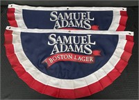 Samual Adams Bunting Banners - 2-pc