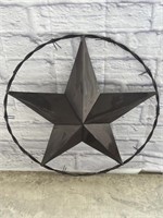 Metal Texas Star Wall Art