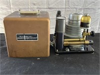Vintage Dead weight Pressure Testing Instrument.