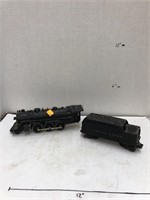 Model Train Engine & Coal Car