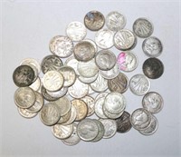 Quantity of Australian 3d silver coins