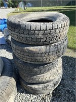 5 tires for DIY projects