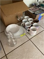 Misc Dishes, Mugs, Christmas Tree Candy Dish