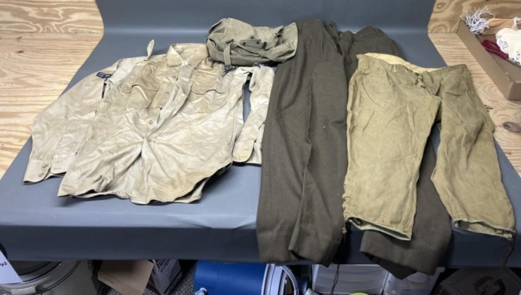 US Military Clothing and Pack